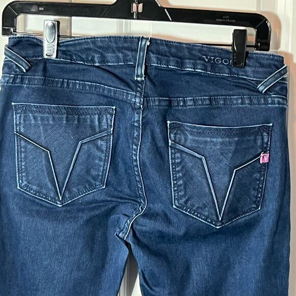 VIGOSS Chelsea Super Skinny Blue Denim Low Rise Jeans Stretch Comfort Sz 26/31‎ - Picture 5 of 10